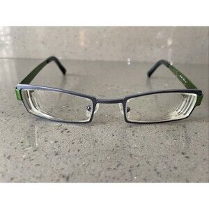OGI MOD. 5022 Blue Green EYEGLASSES GLASSES METAL FRAMES ONLY 48-20-135 Germany